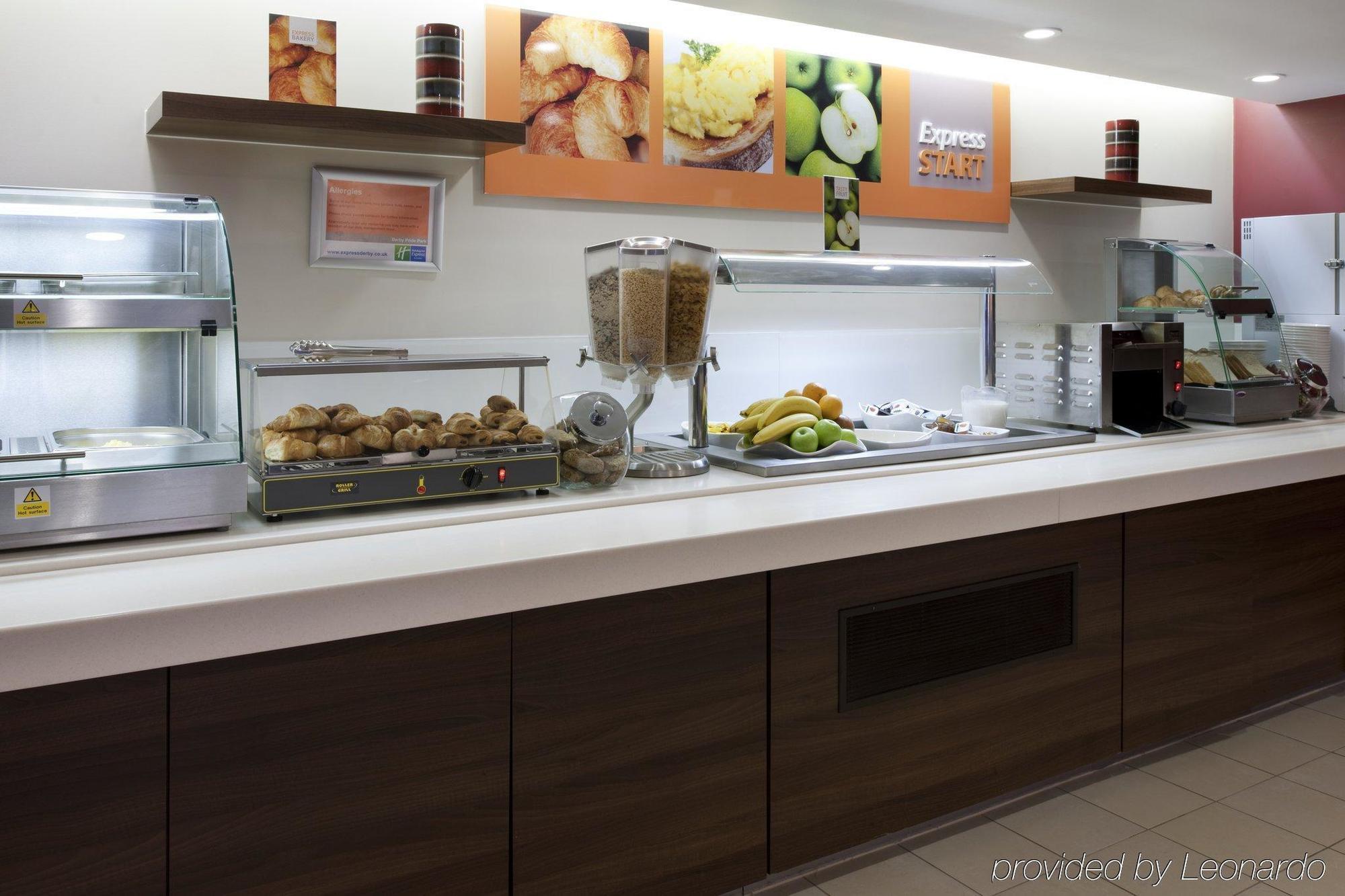 Holiday Inn Express Derby Pride Park By Ihg Restoran foto